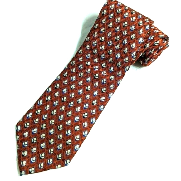 Vintage Men's 100% Silk "X-Long" Tie By J.Z Richards for Nordstrom - Picture 2 of 11